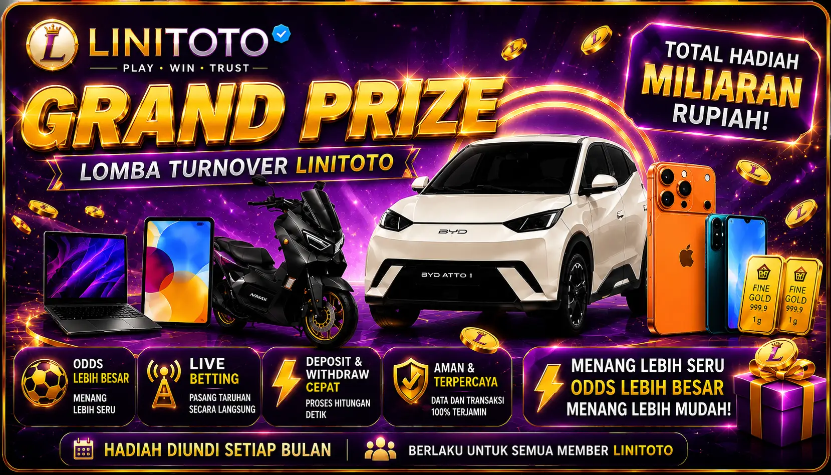 LINITOTO LOMBA TURNOVER